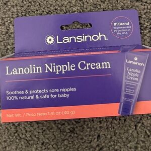Lansinoh Purple and Orange Nipple Cream